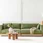 4 Seater Cord Sofa Green VENG