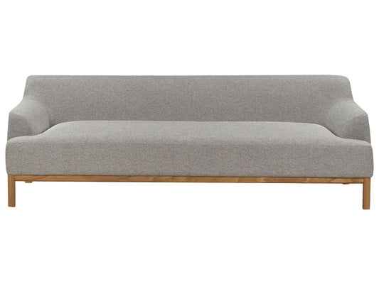 3 Seater Fabric Sofa Grey SOSJO