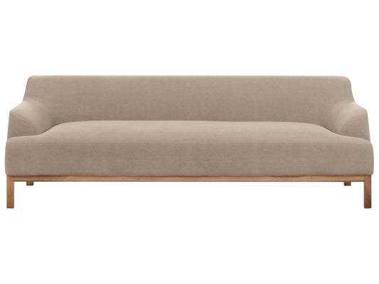 3 Seater Fabric Sofa Taupe SOSJO