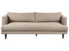 3 Seater Fabric Sofa Light Brown