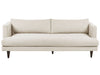 3 Seater Fabric Sofa Light Beige