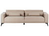 3 Seater Fabric Sofa Taupe