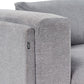 4 Seater Sofa Grey VENG