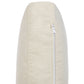 Left Hand Fabric Corner Sofa with Ottoman Light Beige KOHLO
