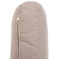 Left Hand Fabric Corner Sofa with Ottoman Taupe KOHLO