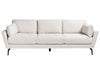 4 Seater Fabric Sofa Beige