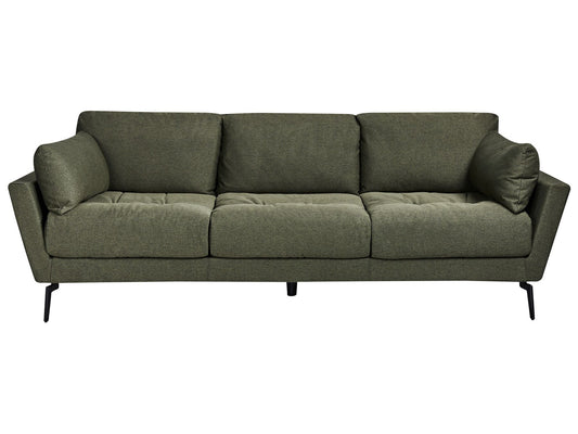 4 Seater Fabric Sofa Green NENOLA