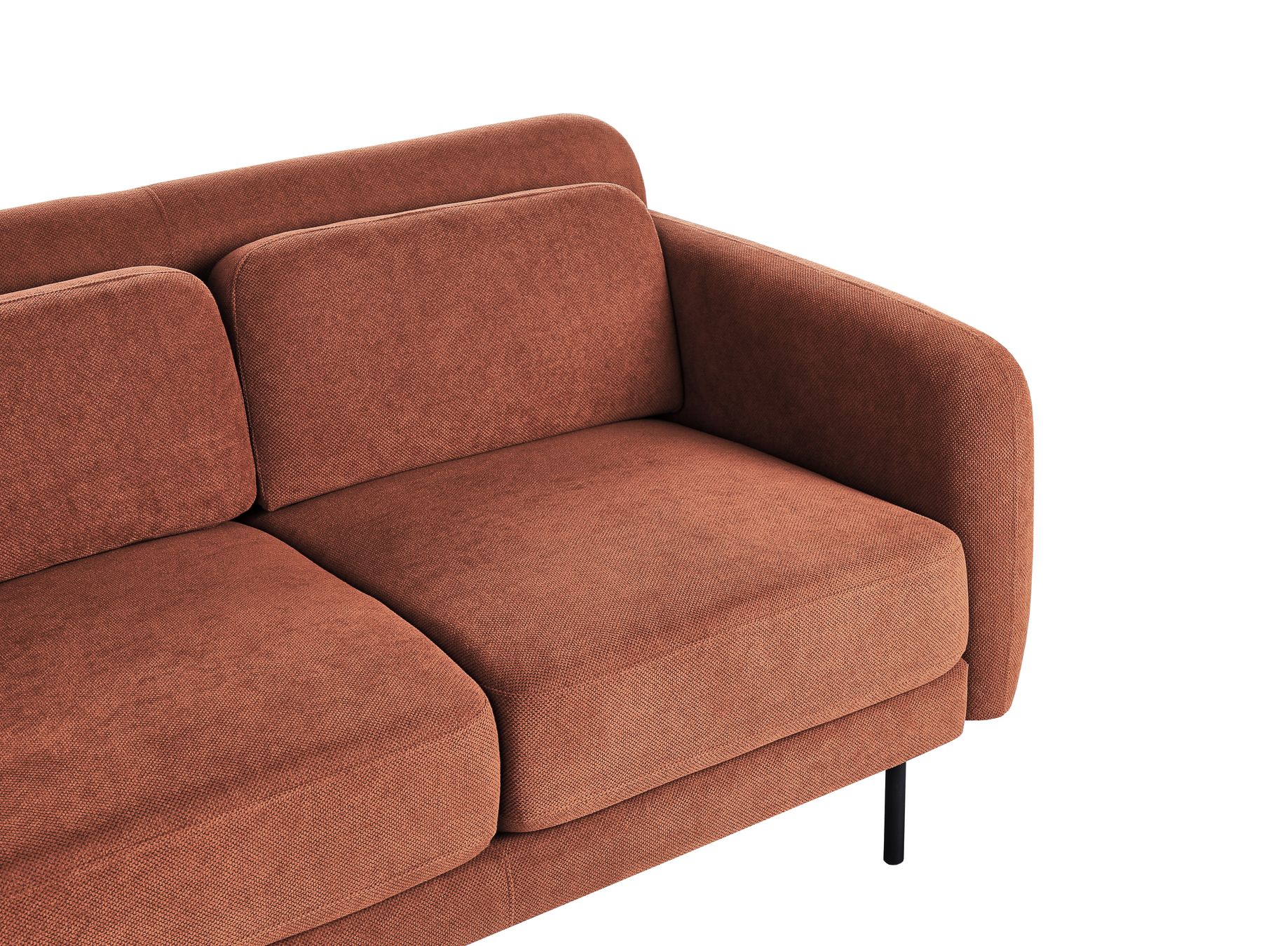 Fabric Sofa Orange LILAND
