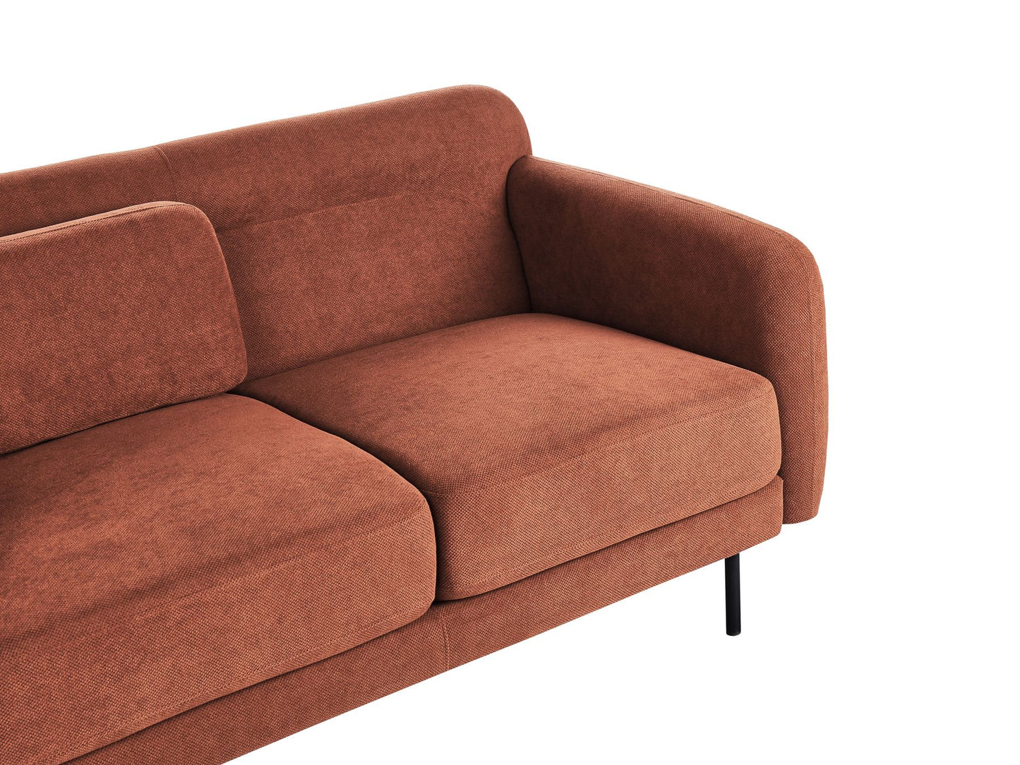 Fabric Sofa Orange LILAND
