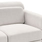 Fabric Sofa Off-White LILAND