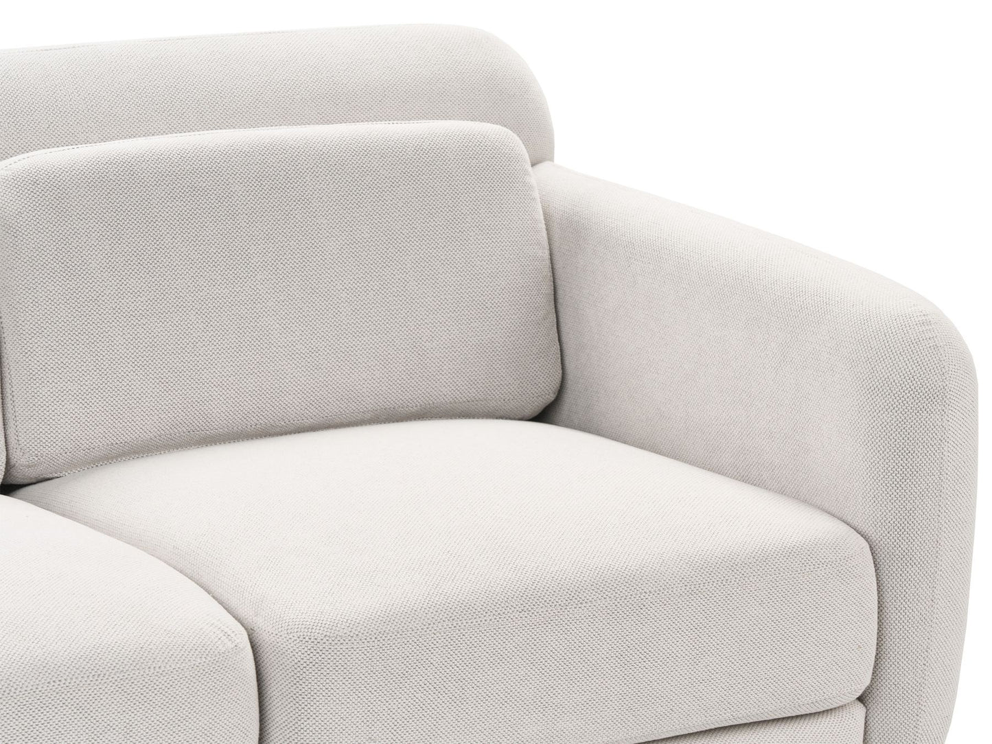Fabric Sofa Off-White LILAND