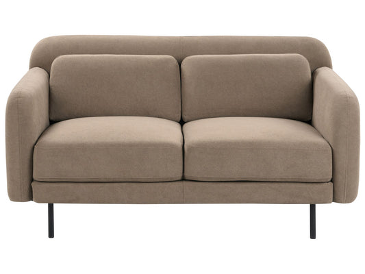 Fabric Sofa Brown LILAND