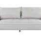 3 Seater Fabric Sofa Grey HOBRO