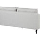 3 Seater Fabric Sofa Grey HOBRO