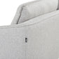 3 Seater Fabric Sofa Grey HOBRO