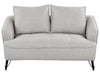 2 Seater Fabric Sofa Grey