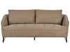 3 Seater Fabric Sofa Brown