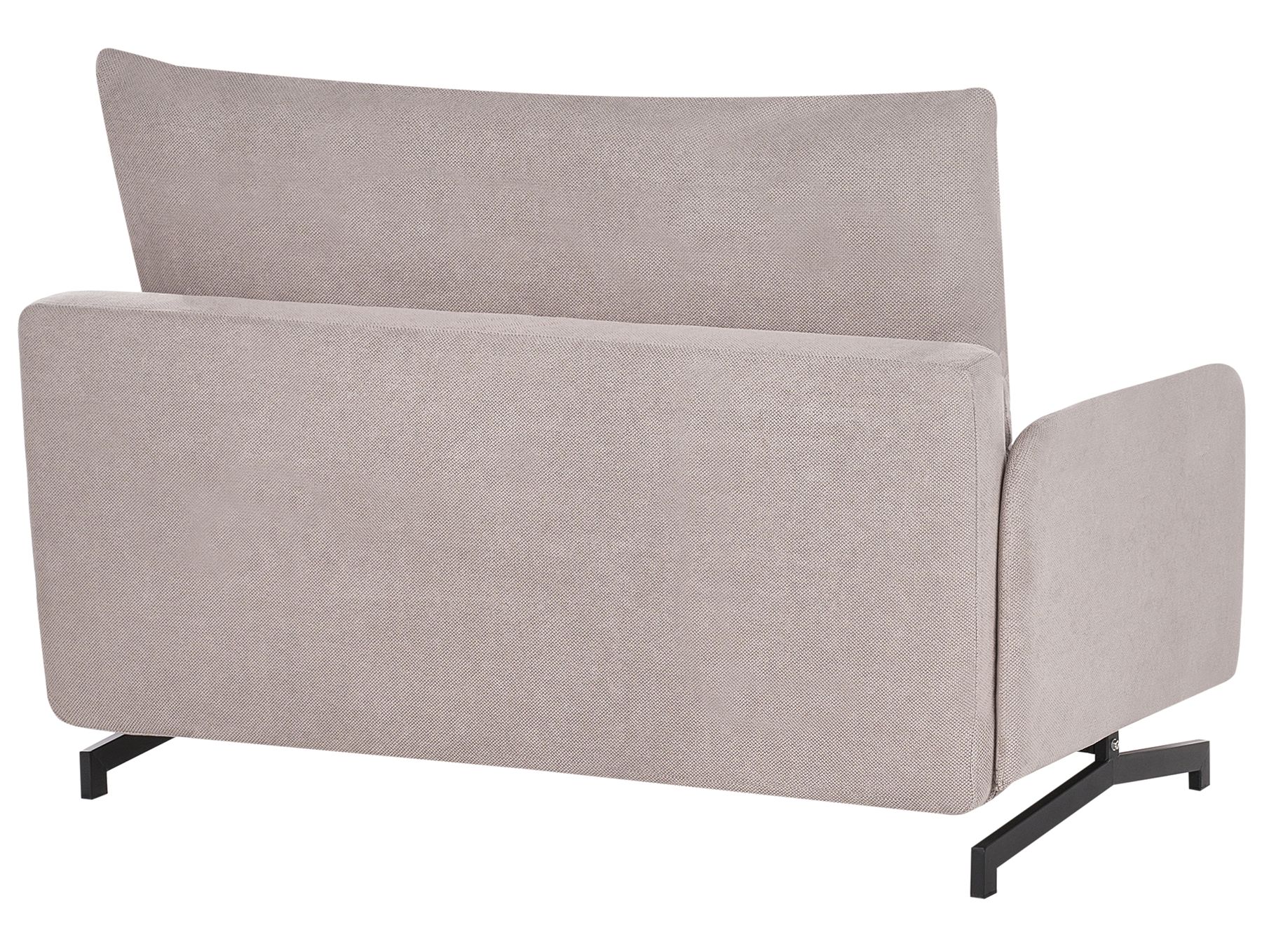 Fabric Sofa Bed Taupe BELFAST