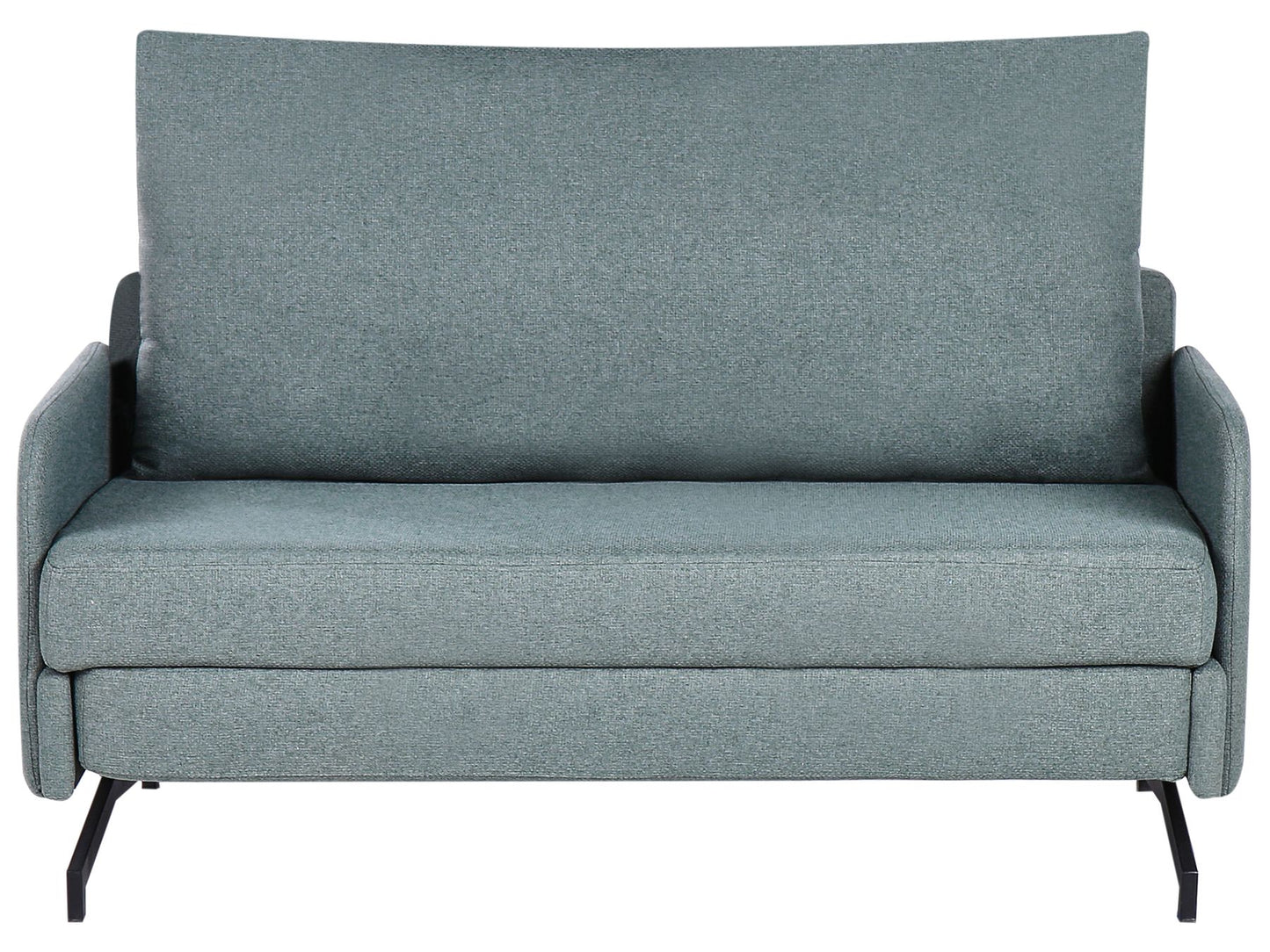 Fabric Sofa Bed Green BELFAST