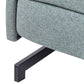 Fabric Sofa Bed Green BELFAST
