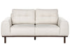 2 Seater Fabric Sofa Light Beige