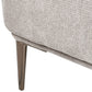 3 Seater Fabric Sofa Light Grey MATILA