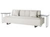 Sofa with Side Tables Beige