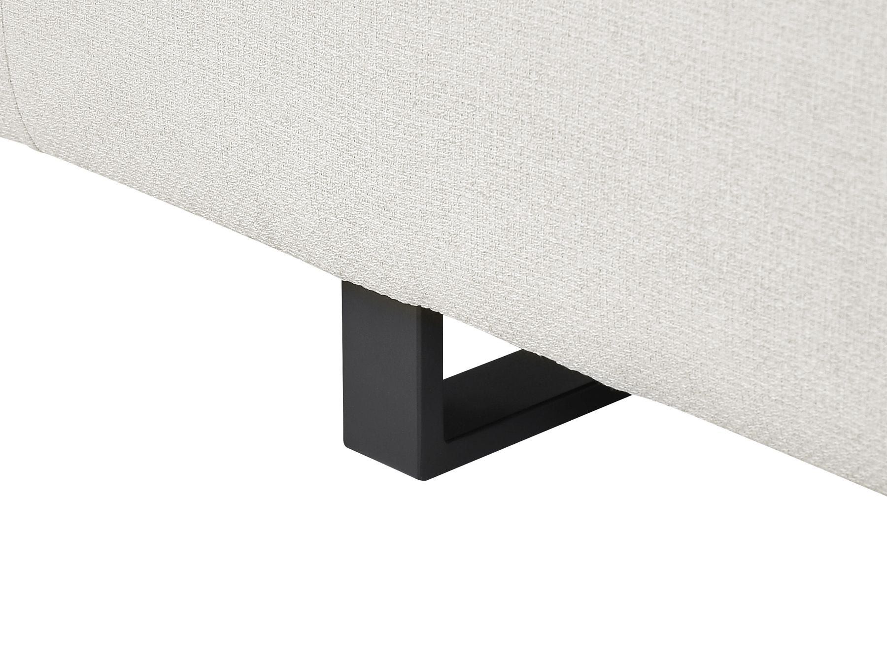 Sofa with Side Tables Beige SOKNA