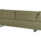 Sofa with Side Tables Green SOKNA