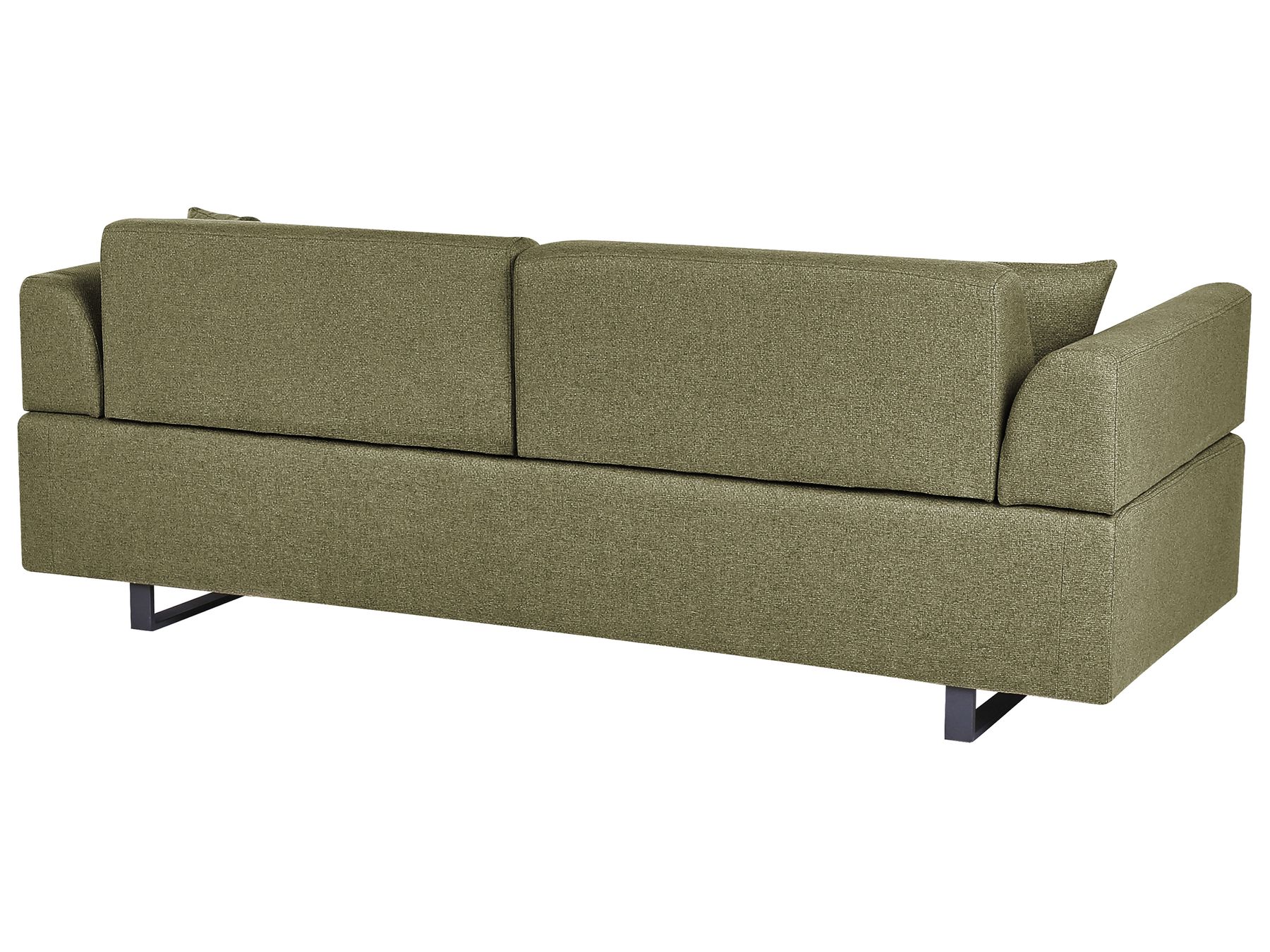 Sofa with Side Tables Green SOKNA