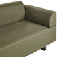 Sofa with Side Tables Green SOKNA