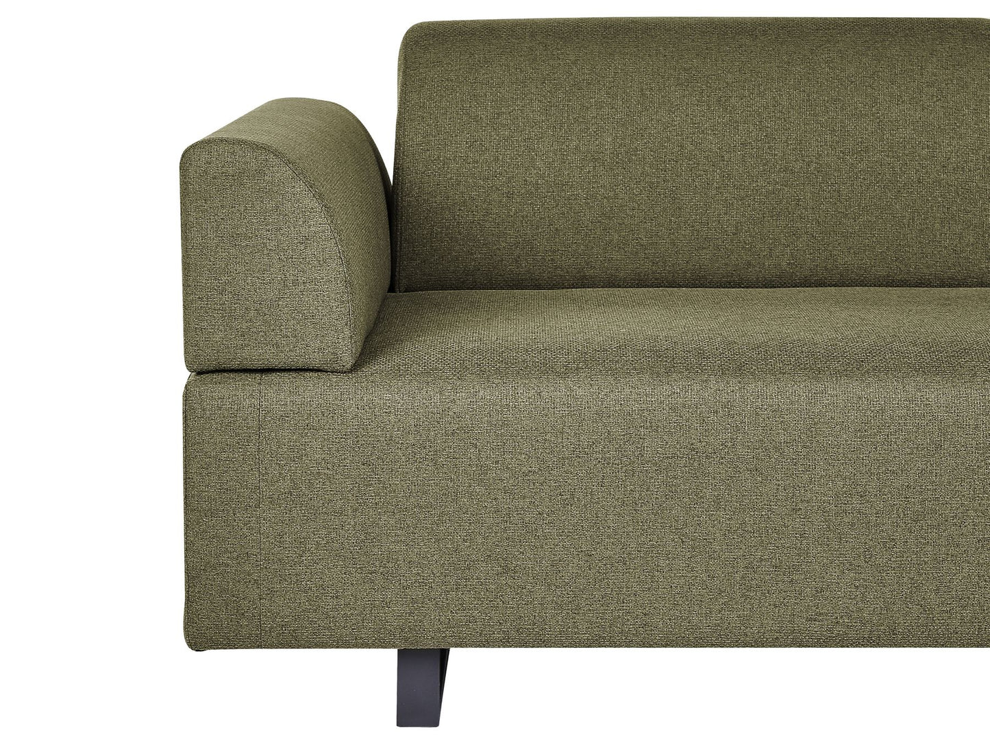 Sofa with Side Tables Green SOKNA