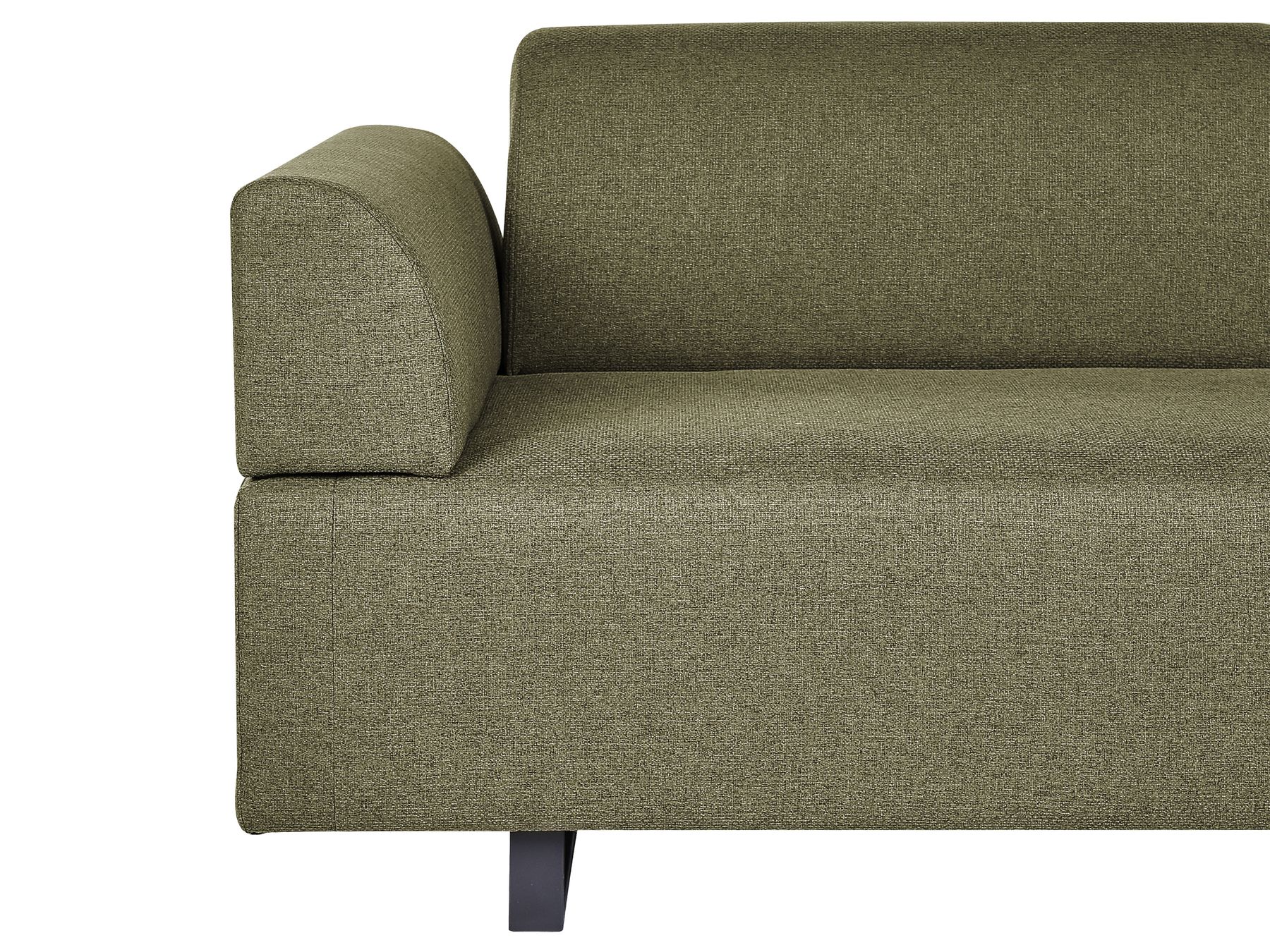 Sofa with Side Tables Green SOKNA