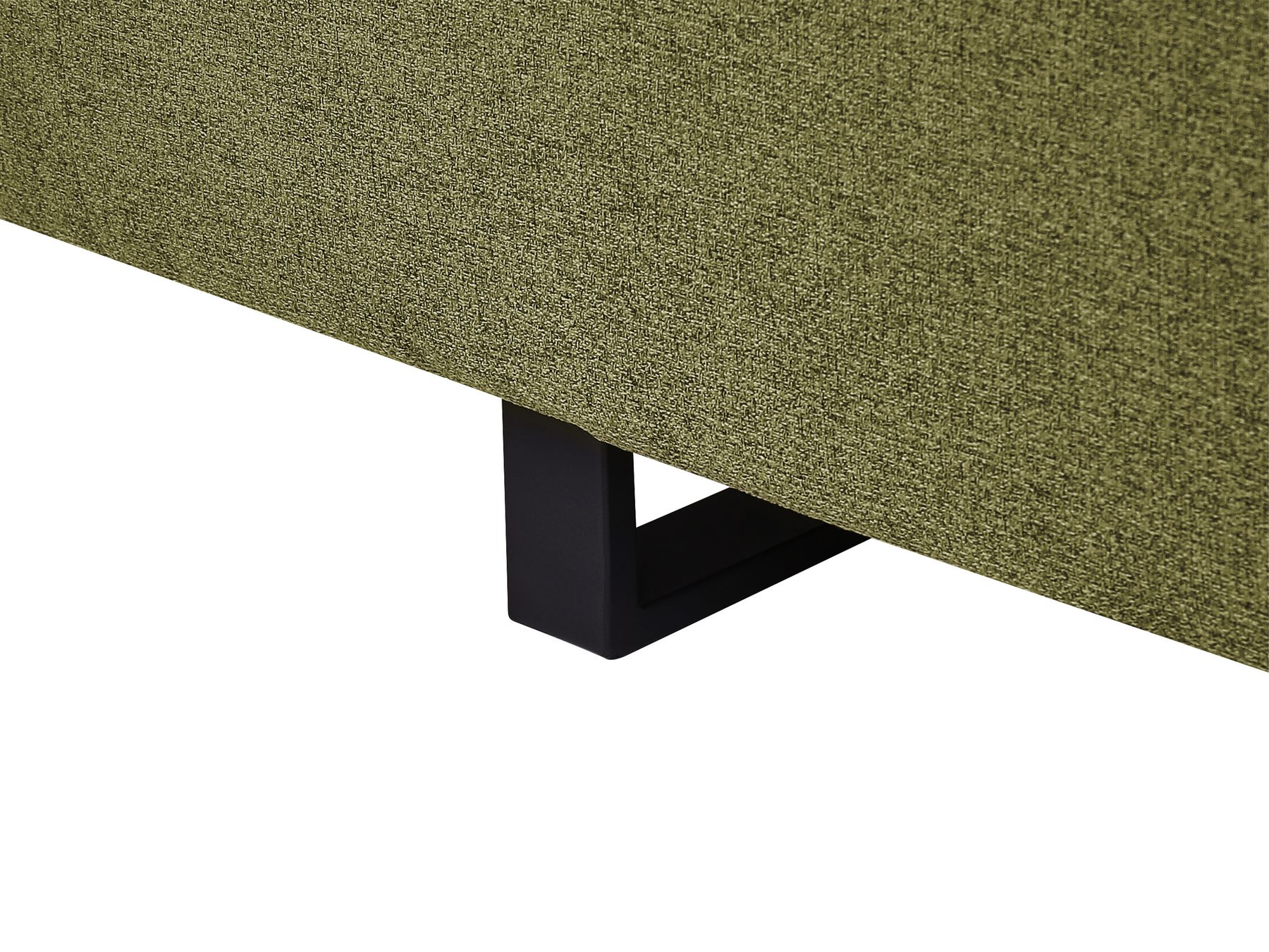 Sofa with Side Tables Green SOKNA