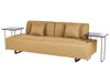 Sofa with Side Tables Yellow