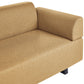 Sofa with Side Tables Yellow SOKNA