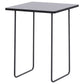 Sofa with Side Tables Black SOKNA