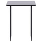 Sofa with Side Tables Black SOKNA