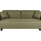 Sofa with Side Tables Green SOKNA