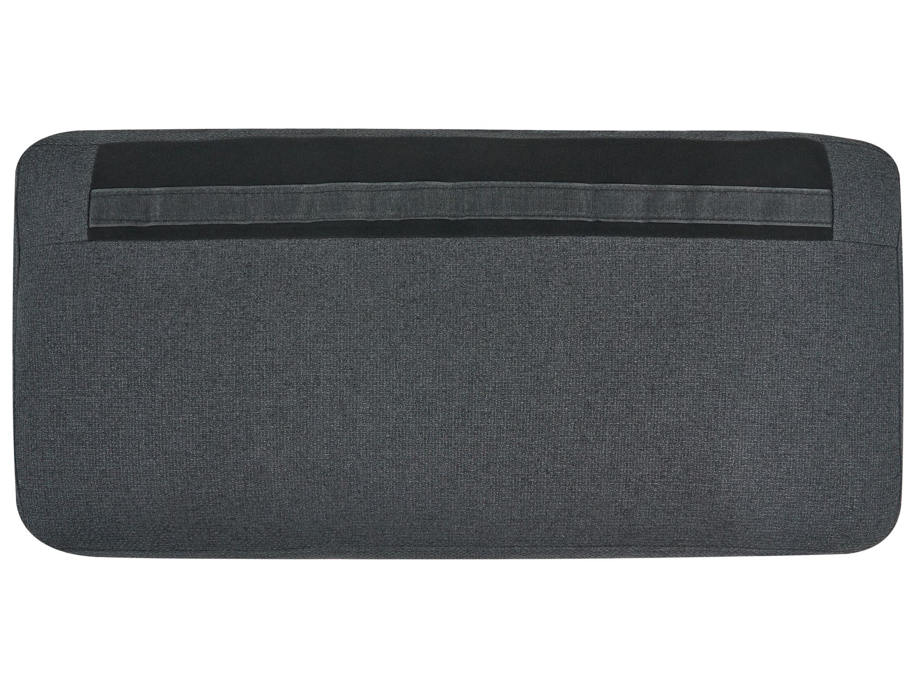 2 Seater Fabric Sofa Black SKAVEN