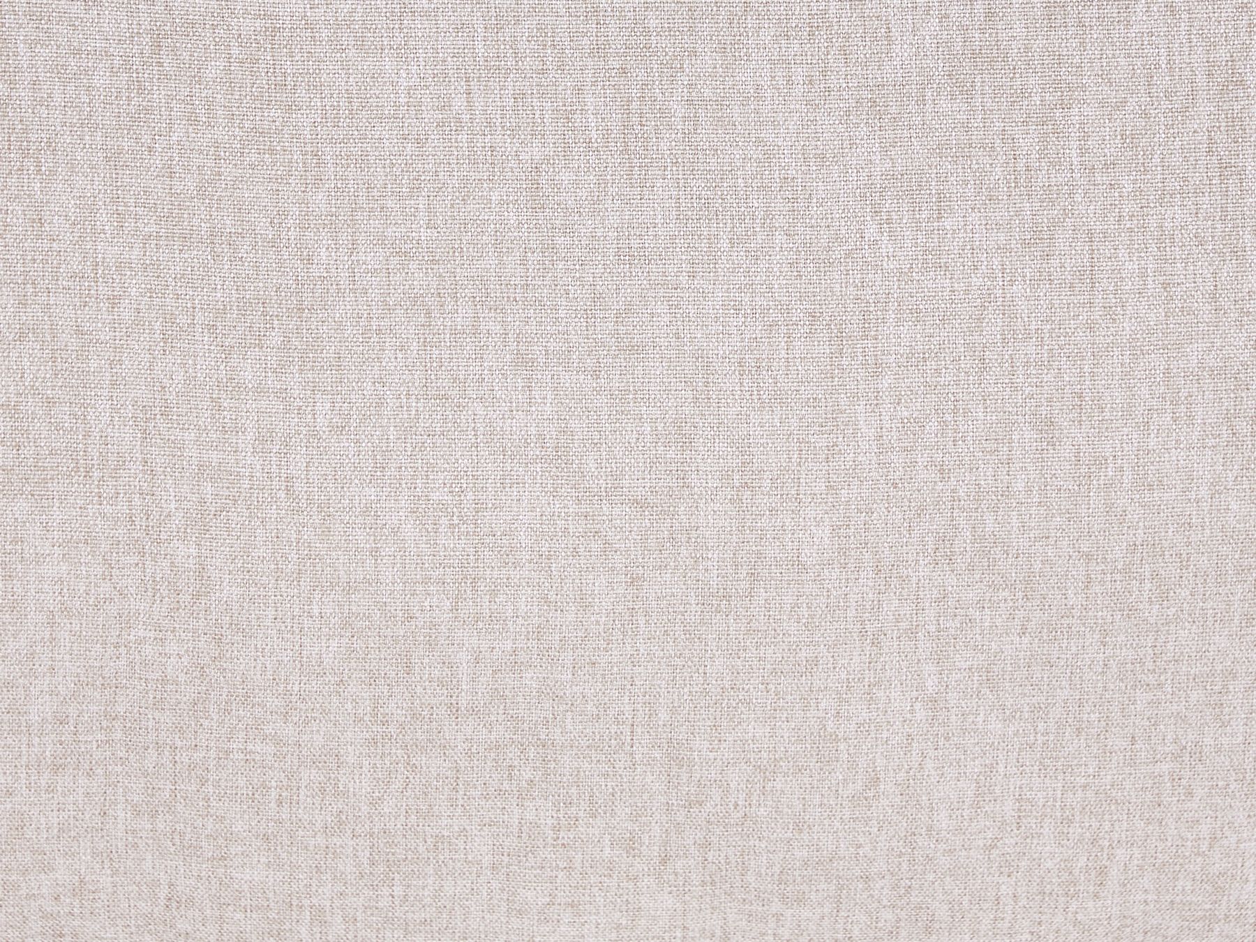 3 Seater Fabric Sofa Beige VADSTENA