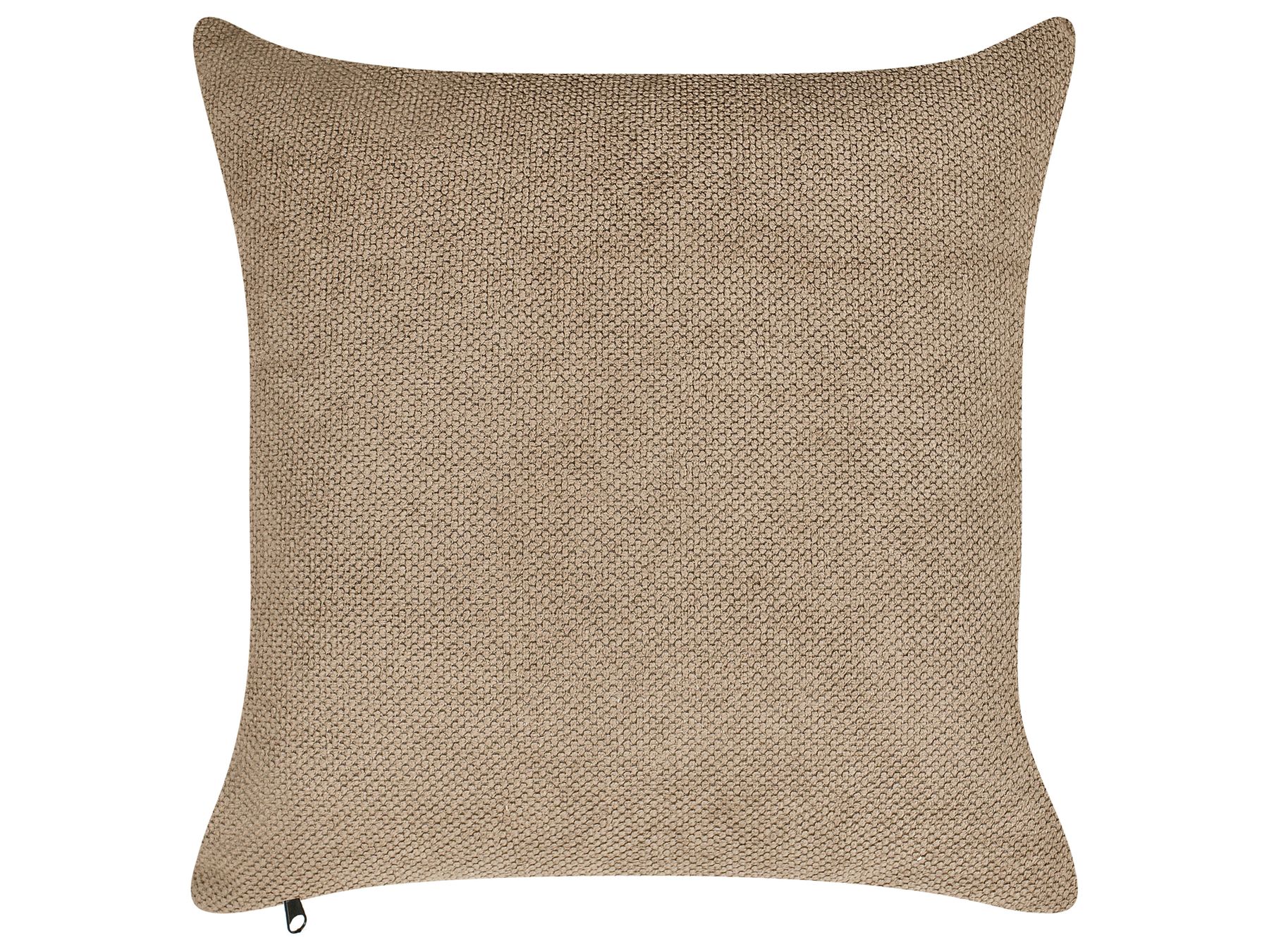 3 Seater Fabric Sofa Light Brown FAUSKAN