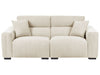 3 Seater Fabric Sofa Light Beige