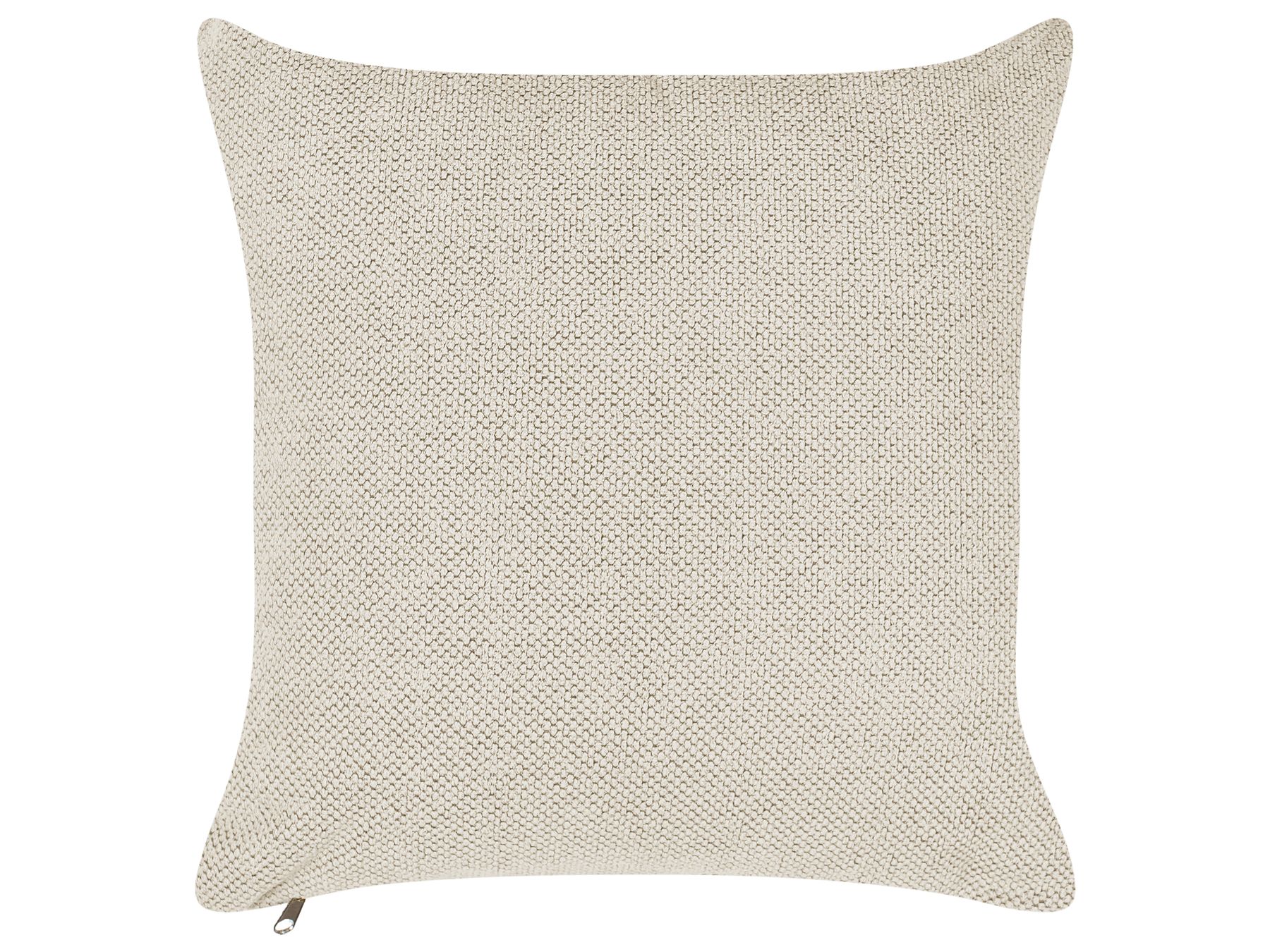 3 Seater Fabric Sofa Light Beige FAUSKAN