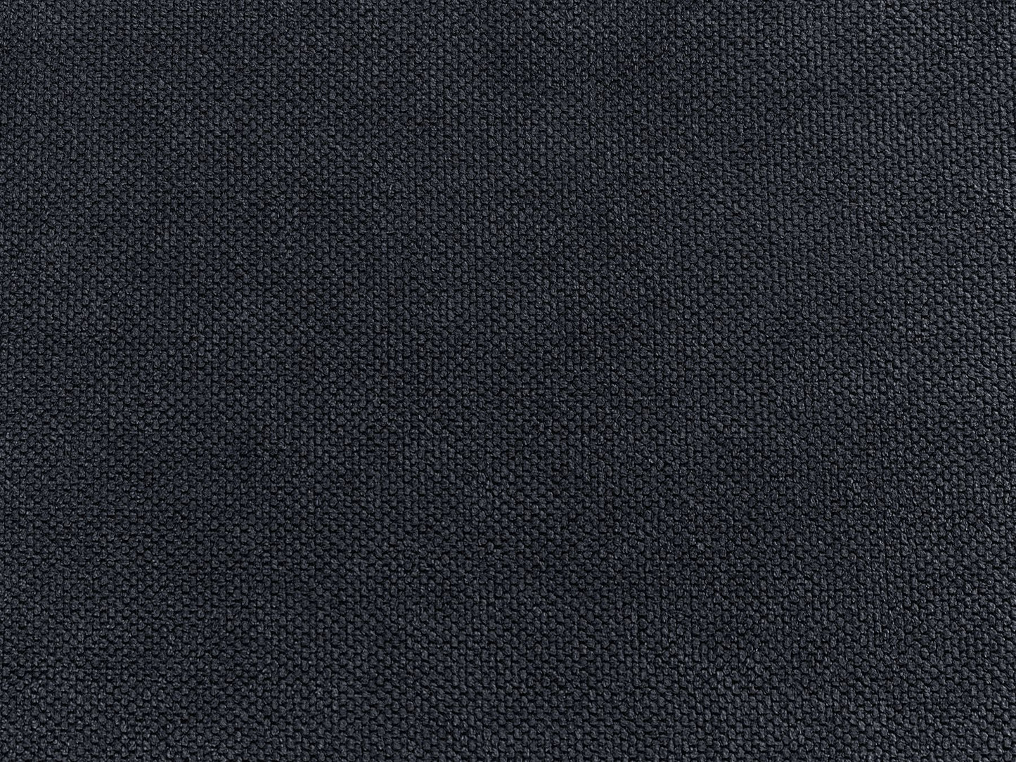 3 Seater Fabric Sofa Black FAUSKAN