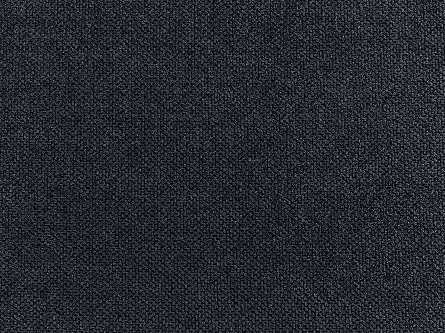 3 Seater Fabric Sofa Black FAUSKAN
