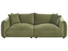 Sofa Velvet Green 3 Seater