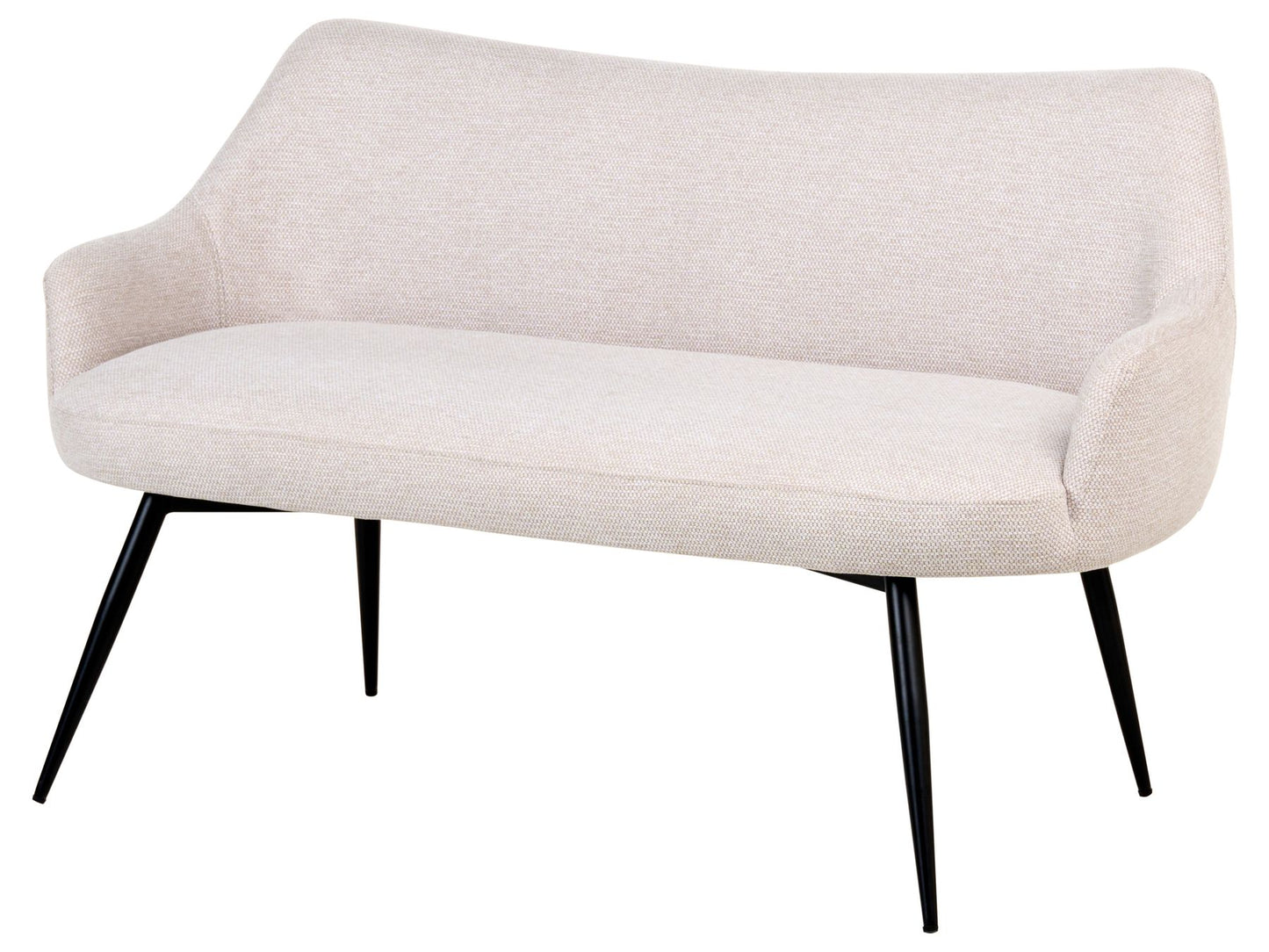 2 Seater Kitchen Sofa Beige ARENDAL