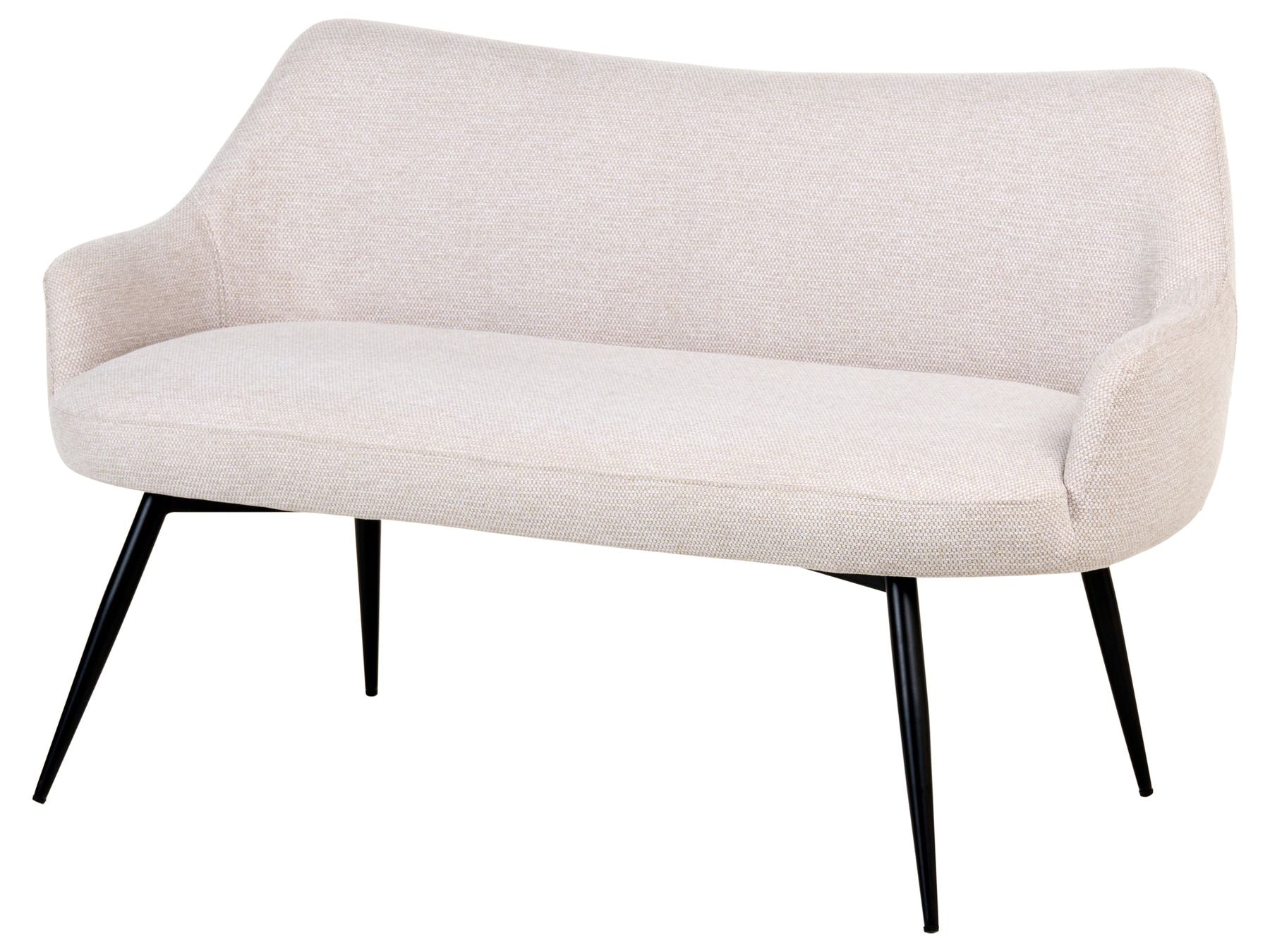 2 Seater Kitchen Sofa Beige ARENDAL