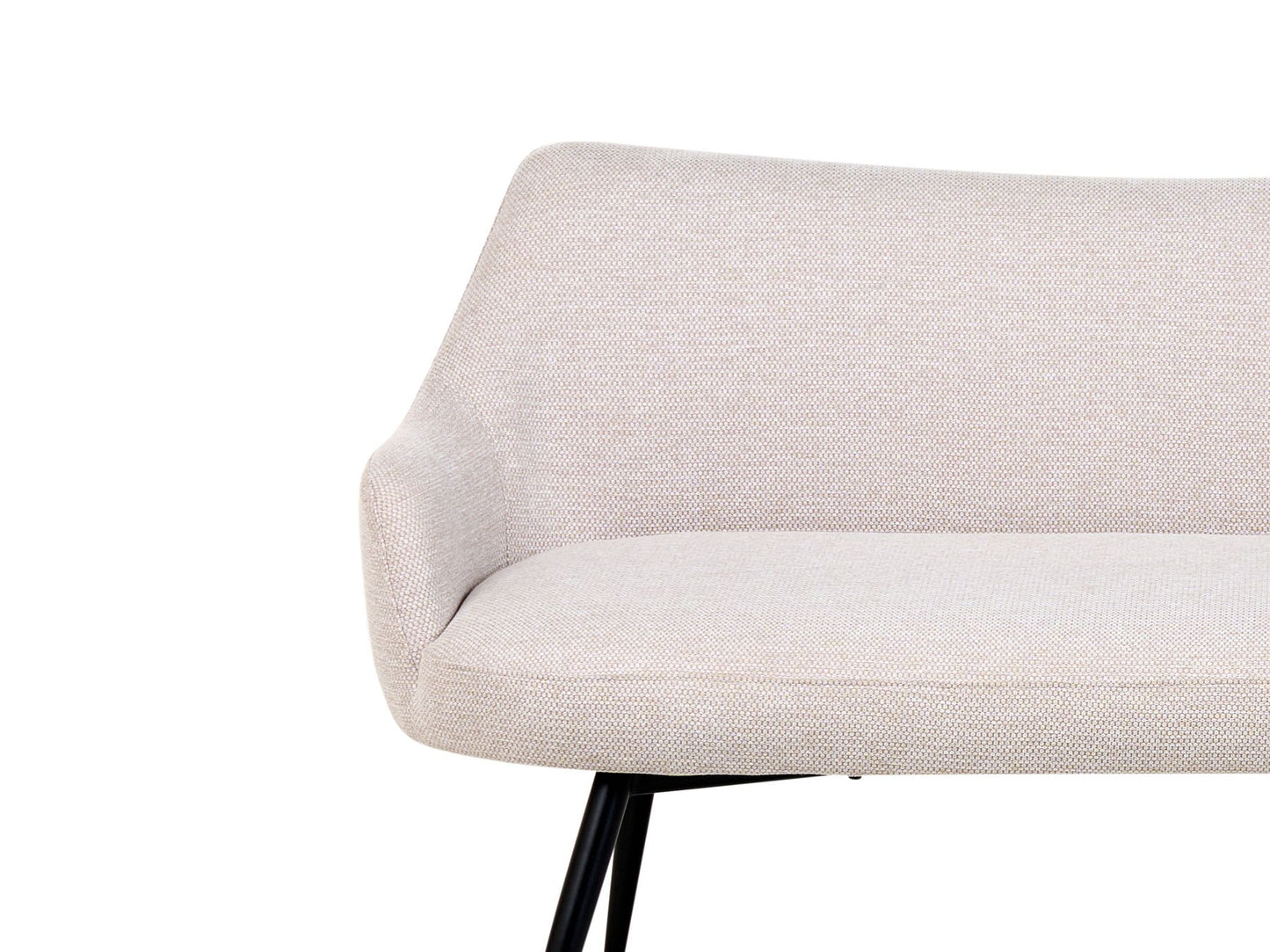 2 Seater Kitchen Sofa Beige ARENDAL